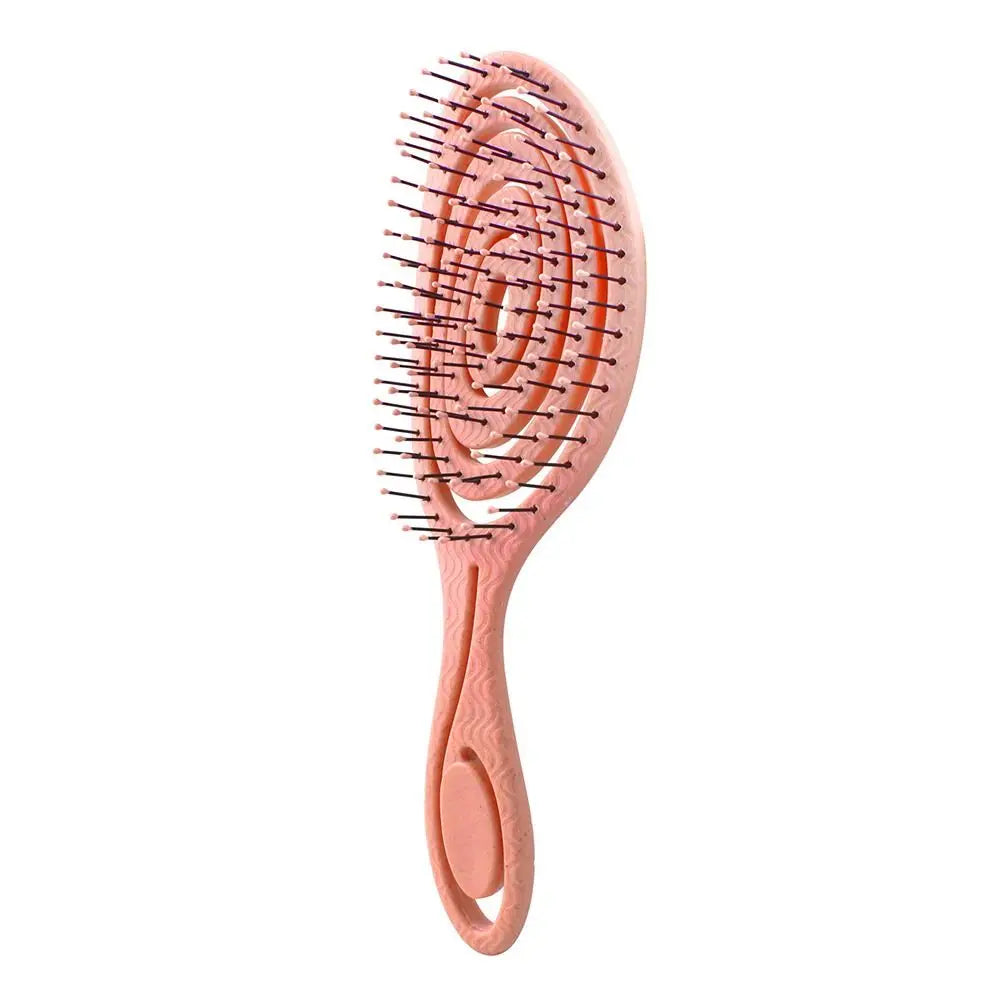 New Elastic Massage Comb Wet and Dry Hollow Out Soft Pins Styling Comb Hairdressing Hair Brush Anti-static Salon Styling Tools