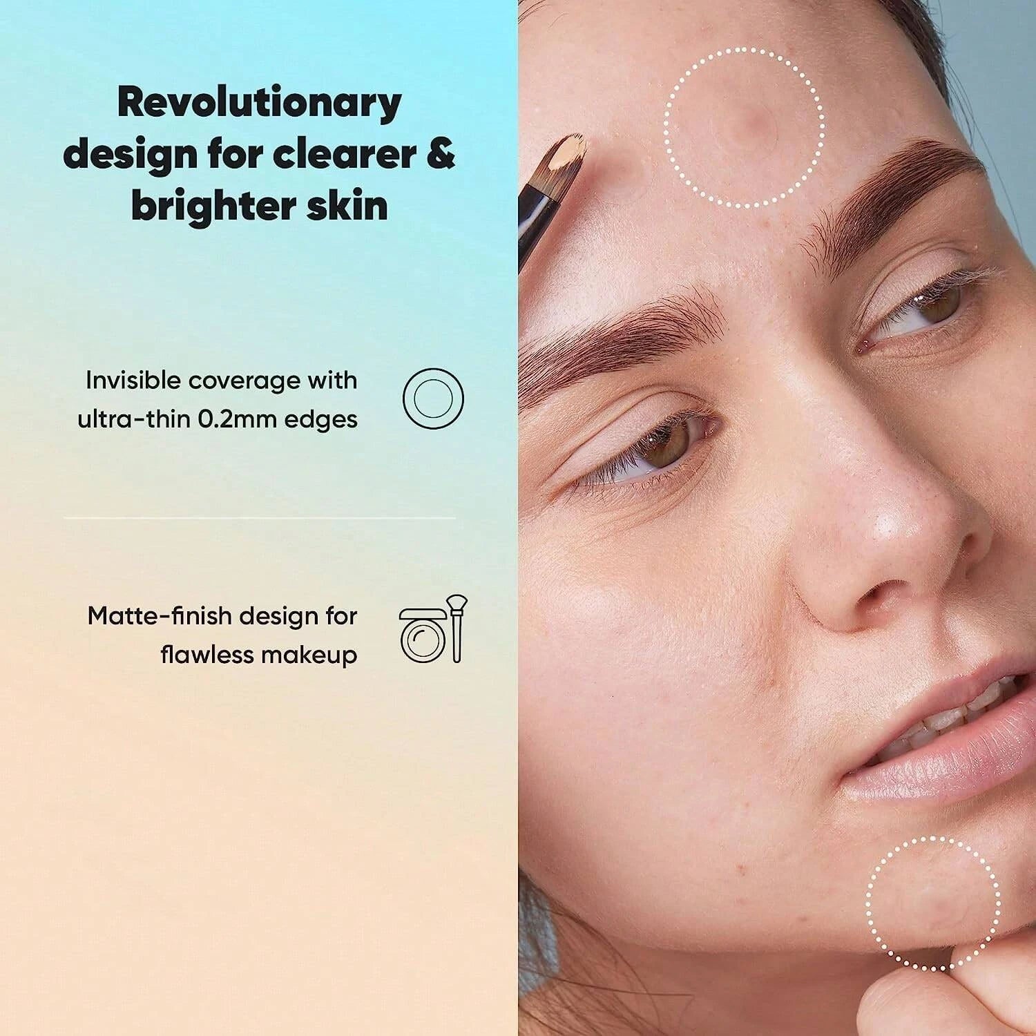 Invisible Waterproof Hydrocolloid Acne Patch for Facial Cleansing Care Essence Tool Accessory Suitable for All Skin Types