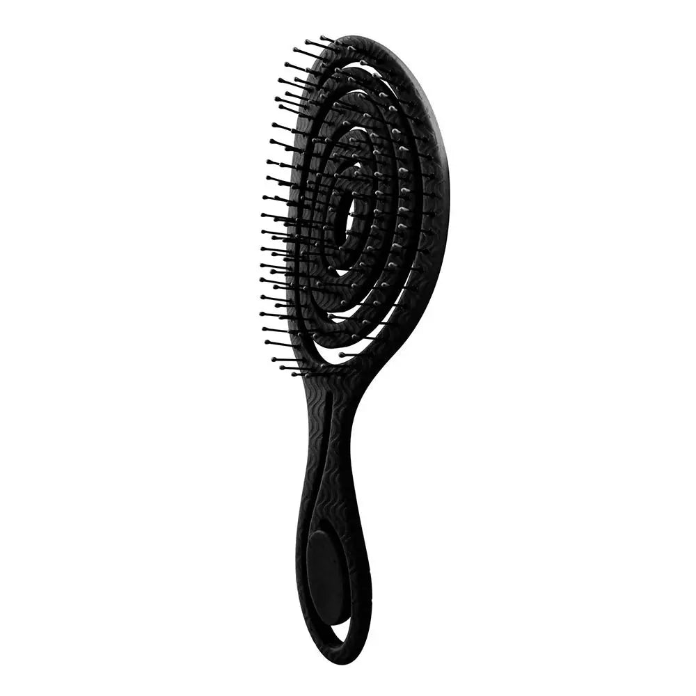 New Elastic Massage Comb Wet and Dry Hollow Out Soft Pins Styling Comb Hairdressing Hair Brush Anti-static Salon Styling Tools