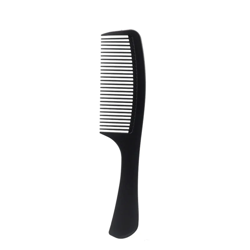 Professional Hairdresser Hair Cutting Comb Black carbon Double-sided Heat Resistant Salon Antistatic Barber Styling Brush Tool
