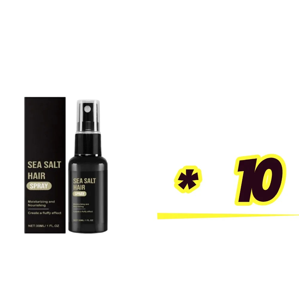 1-10Pcs Sea Salt Hair Volumizing Spray Improve Texture Strong Hold Wave Thickness Non Greasy Modeling Curly Hair Styling Oils