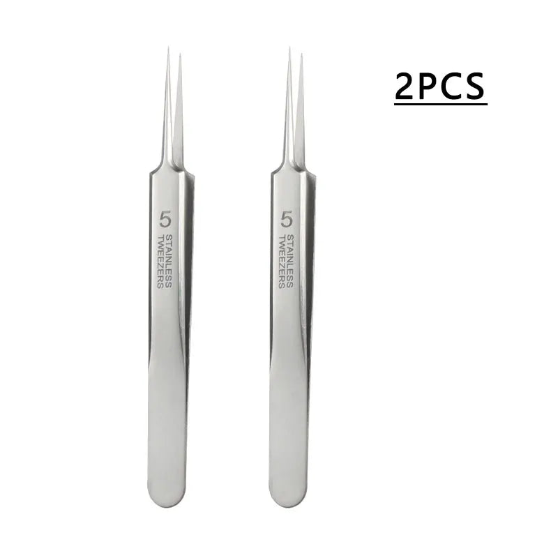 Pimples Blackhead Clip Blackhead Remover Tools Acne Extractor Needles Kit Face Skin Care Tool Black Dots Cleaning Tweezers