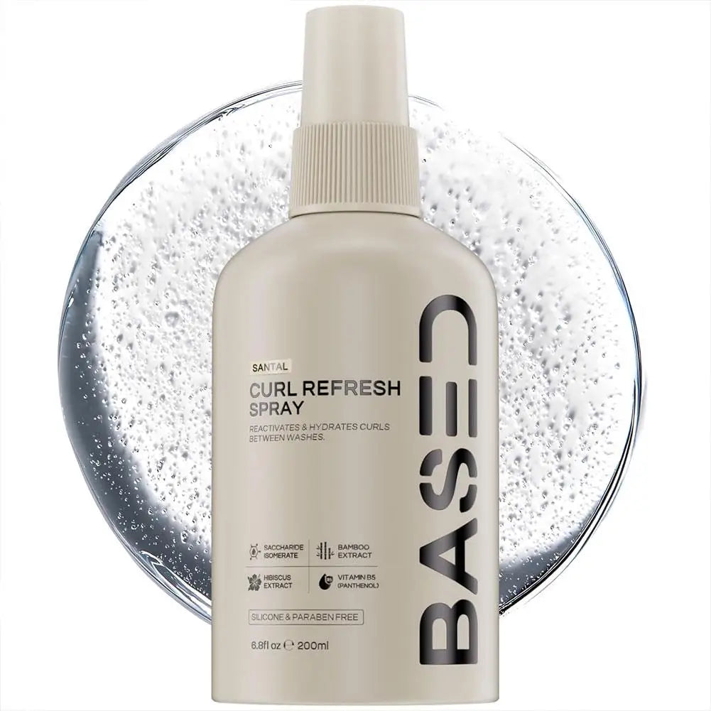 200ml Original Based Curl Refresh Spray Activate Moisturizing Nourishing Natural Lightweight Sea Salt Non-Toxic Hair Curl Spray