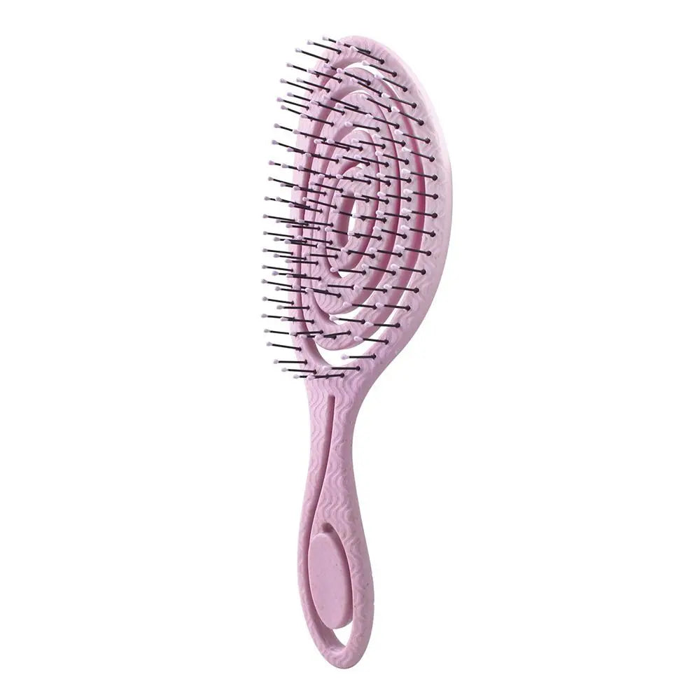 New Elastic Massage Comb Wet and Dry Hollow Out Soft Pins Styling Comb Hairdressing Hair Brush Anti-static Salon Styling Tools
