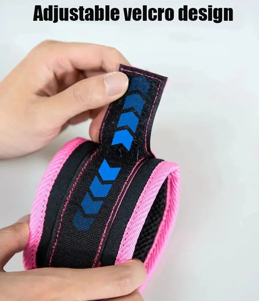 1/2Pcs Fitness Ankle Straps Adjustable D-Ring Support Cuffs Gym Leg Strength Workouts Pulley With Sports Guard Safety Abductors