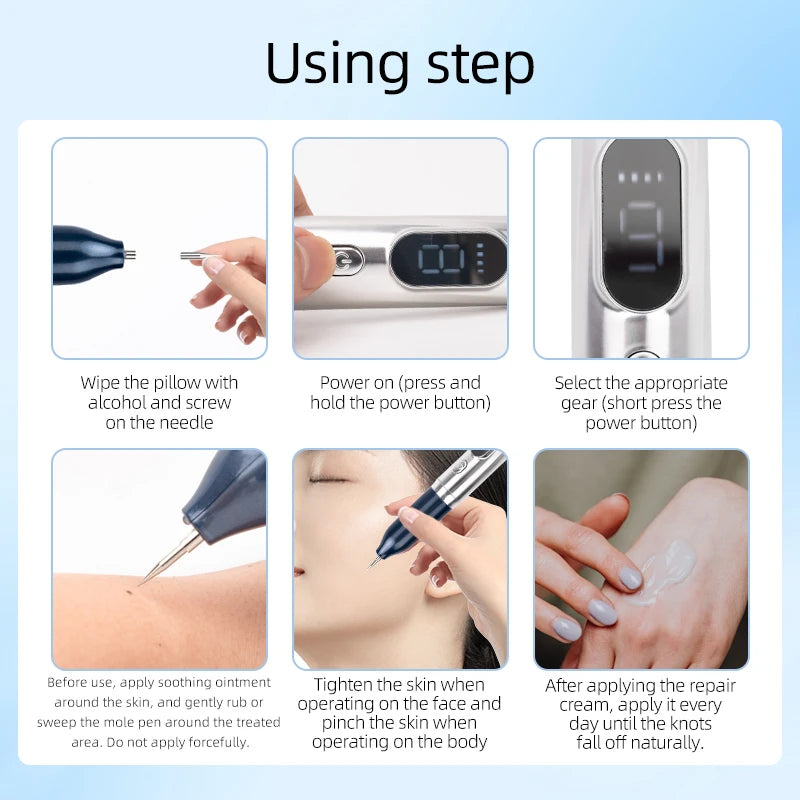 Laser Plasma Pen For Mole Dark Spot Freckle Nevus Wart Skin Tag Pimples Tattoo Removal Skin Face Care Beauty Machine Papilloma