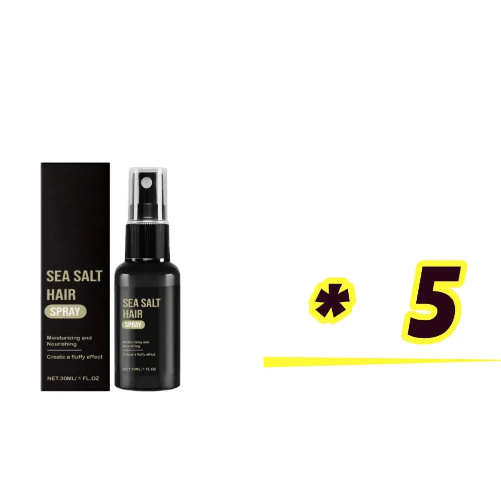 1-10Pcs Sea Salt Hair Volumizing Spray Improve Texture Strong Hold Wave Thickness Non Greasy Modeling Curly Hair Styling Oils