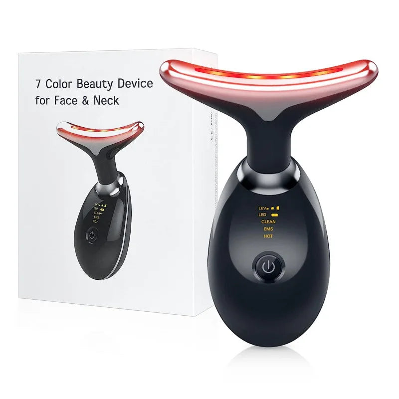 Anti Wrinkle Facial Massager Neck Face Beauty Device Skin Tighten Facial Lift Device Reduce Double Chin Skin Care Tool 7 color